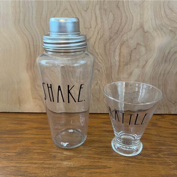 Rae Dunn Shake & Rattle Alcohol Mixer - Picture 1 of 8